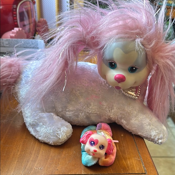 Puppy Blossom Surprise Plush  Toy with Pink Hair - Picture 1 of 2